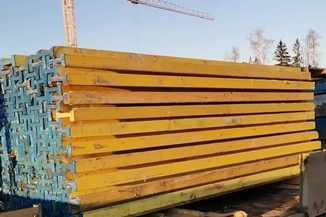 Наши ригели балки БДК на объекте клиента