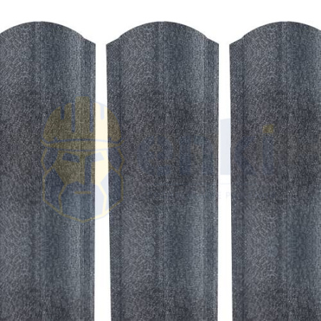 Штакетник металлический Европланка 130 мм КВАРЦ Серый Графит 7024 Штакетник металлический Европланка 130 мм КВАРЦ Серый Графит 7024