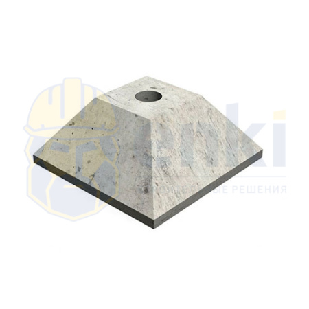 Ф 2-6 фундамент дорожного знака V-0,08 Р-0,19 600x600x300 Ф 2-6 фундамент дорожного знака V-0,08 Р-0,19 600x600x300