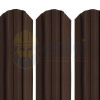 Забор штакетник металлический Трапеция-усиленный (118 мм) ExtraMatt Шоколадно-коричневый RAL 8017 ExtraMatt Забор штакетник металлический Трапеция-усиленный (118 мм) ExtraMatt Шоколадно-коричневый RAL 8017 ExtraMatt