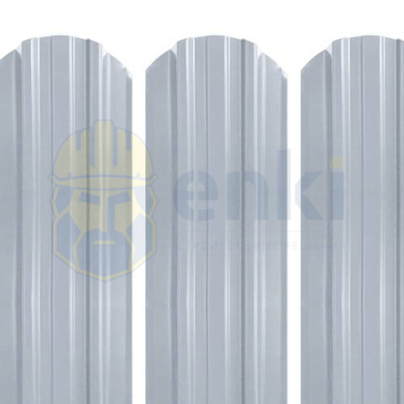 Забор штакетник металлический Трапеция-усиленный (118 мм) Глянец Белый RAL 9003 ГЛЯНЕЦ Забор штакетник металлический Трапеция-усиленный (118 мм) Глянец Белый RAL 9003 ГЛЯНЕЦ