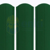Штакетник металлический Европланка 130 мм МАТ Зелёный Мох 6005