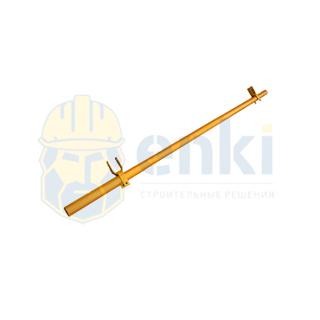 Стяжка 3 м с двумя хомутами 48x3 мм Стяжка 3 м с двумя хомутами 48x3 мм