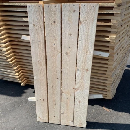 Деревянные настилы на складе Деревянные настилы на складе