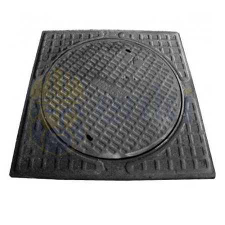 Чугунный тяжёлый с квадратным корпусом